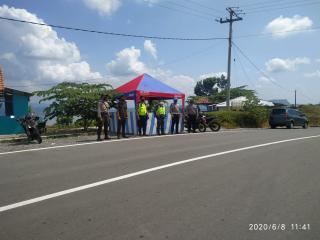 Apel kesiapan Kegiatan Rutin Yang Ditingkatkan (KRYD) di wilayah Wisata Panenjoan Sumedang